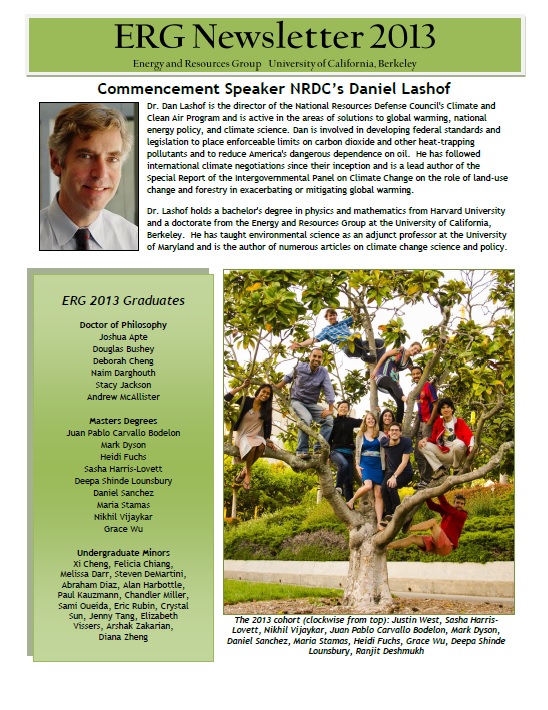 ERG Newsletter 2013 (thumbnail)
